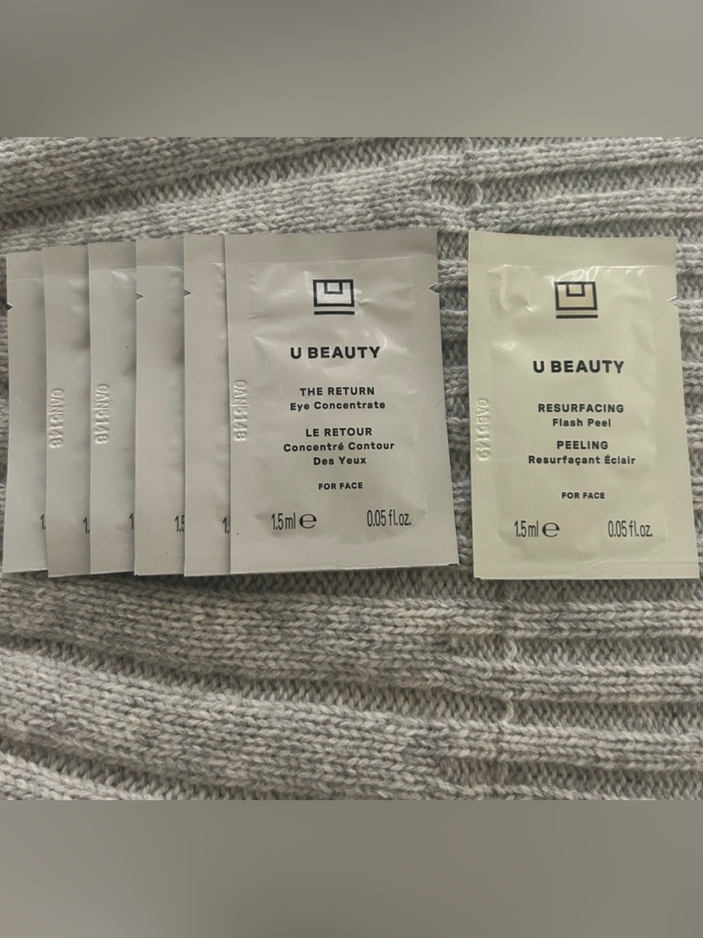 U Beauty😉6-The Return Eye Concentrate 6x1.5ml / Sealed Packets / Made in Italy